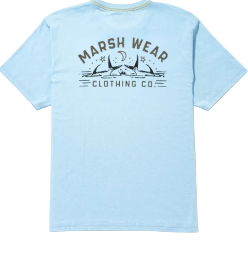 Marsh Wear Men's Ebb Tide SS Shirt Angel Falls Heather