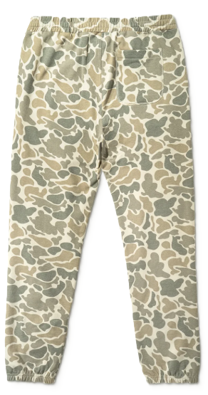 Marsh Wear Men's Fireside Fleece Pants 2.0 Khaki Mallard Camo