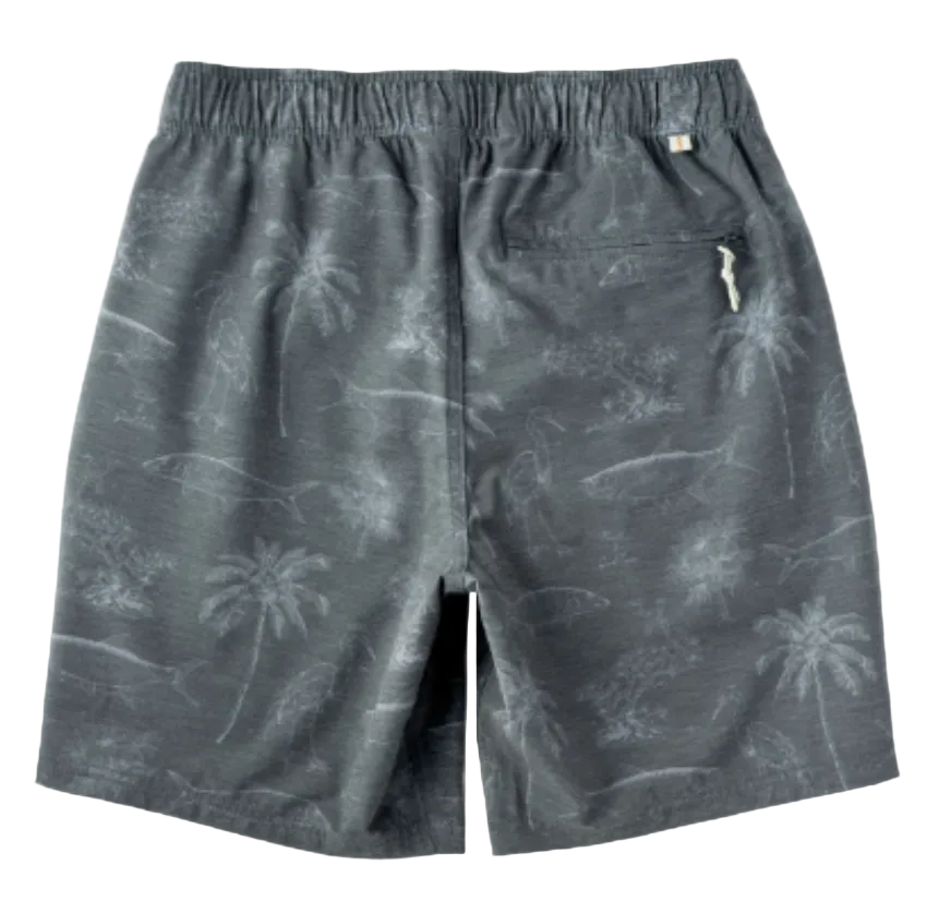 Marsh Wear Men's Fulton Volley Shorts Graphite