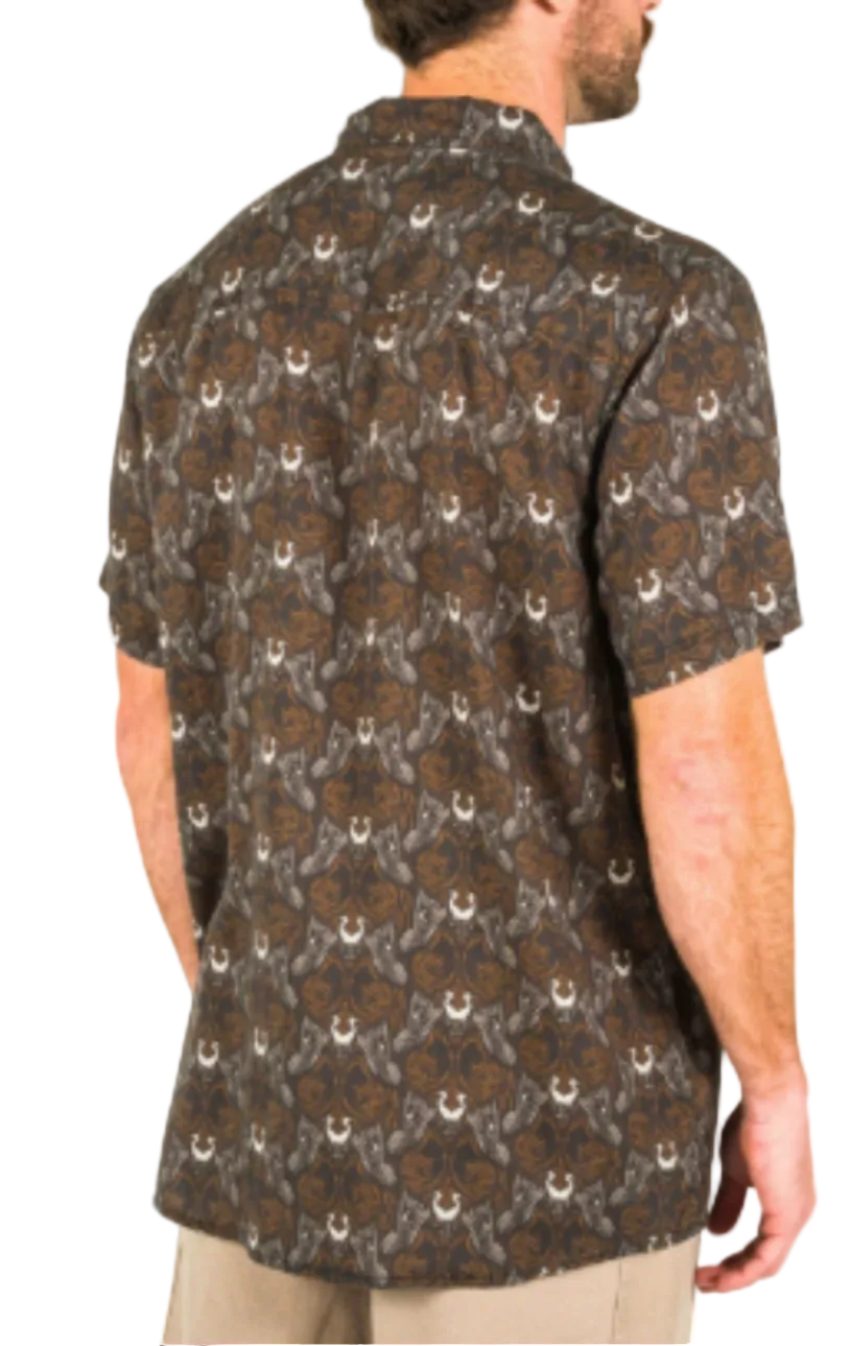 Marsh Wear Men's Hagood SS Shirt Tobacco