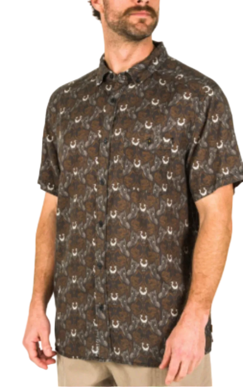 Marsh Wear Men's Hagood SS Shirt Tobacco