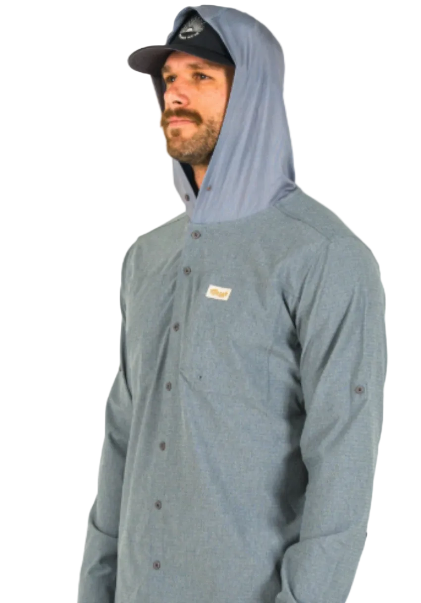 Marsh Wear Men's Lenwood Tech Hoodie Steel