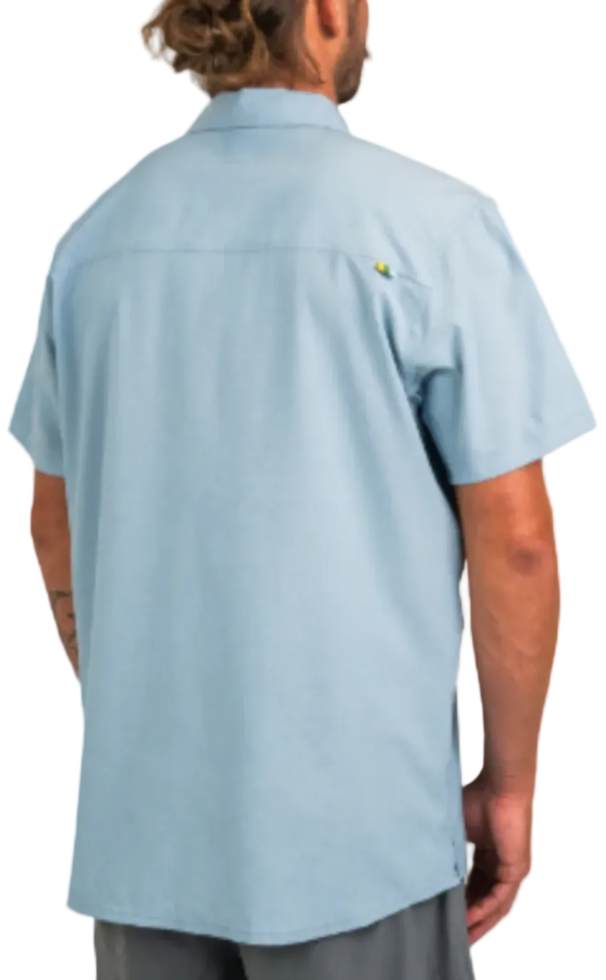 Marsh Wear Men's Lenwood Tech SS Shirt Tourmaline