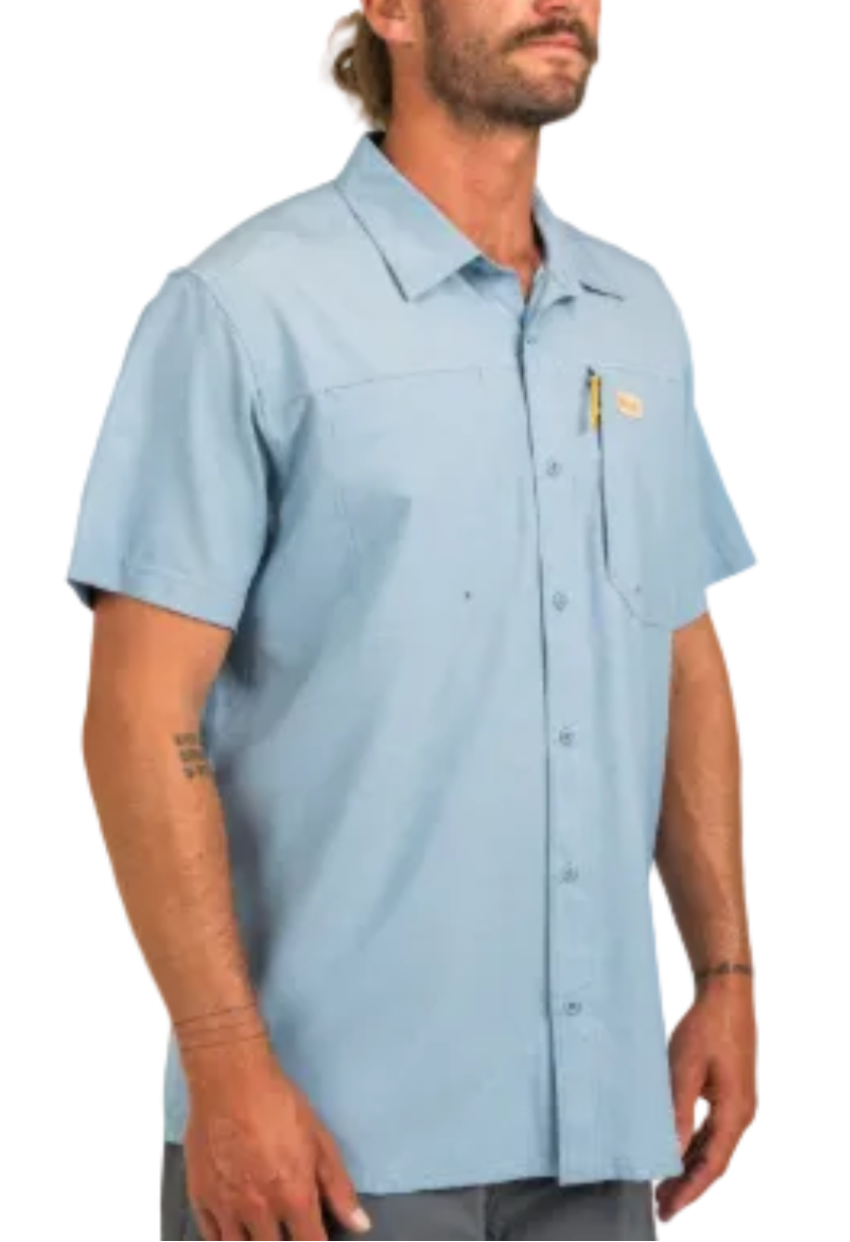 Marsh Wear Men's Lenwood Tech SS Shirt Tourmaline