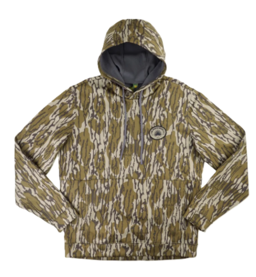 Marsh Wear Men's Nor'Easter Hoodie Mossy Oak Original Bottomland