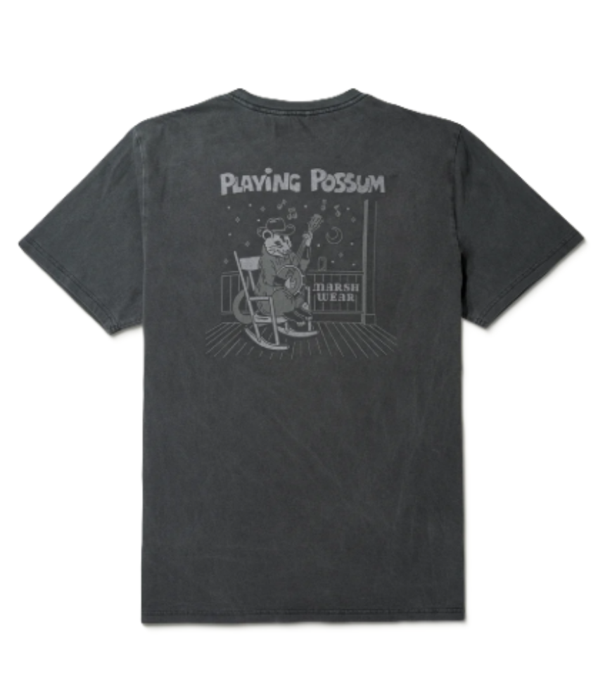 Marsh Wear Men's Playin' Possum SS Shirt Shadow