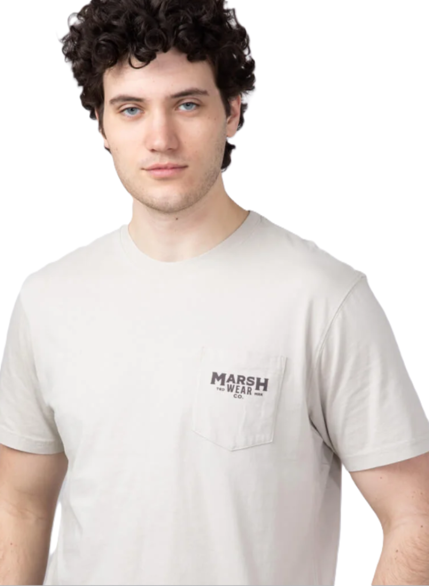 Marsh Wear Men's Rumble T-Shirt Stone