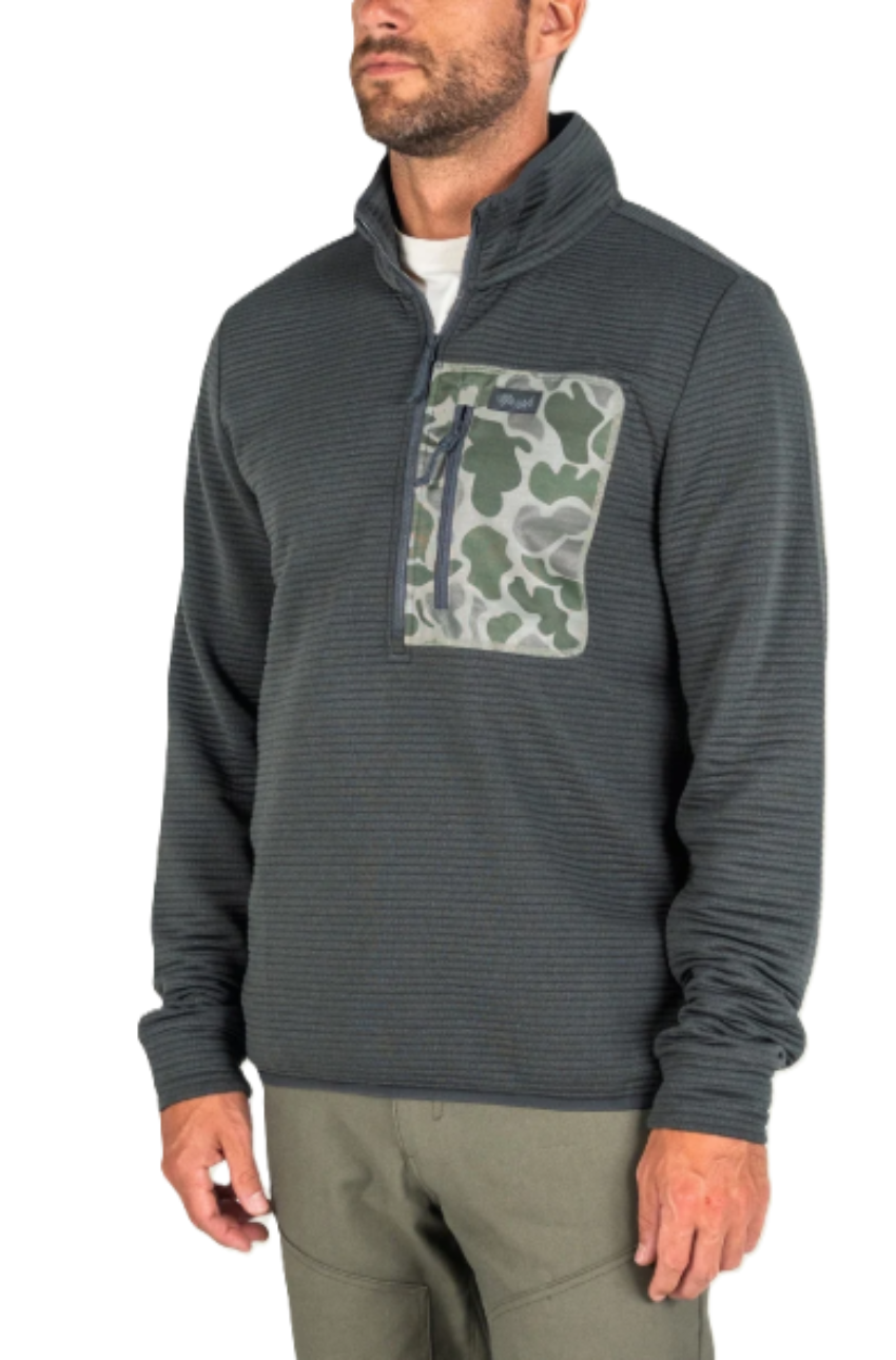 Marsh Wear Men's Sullivan 1/4 Zip Jacket Ash