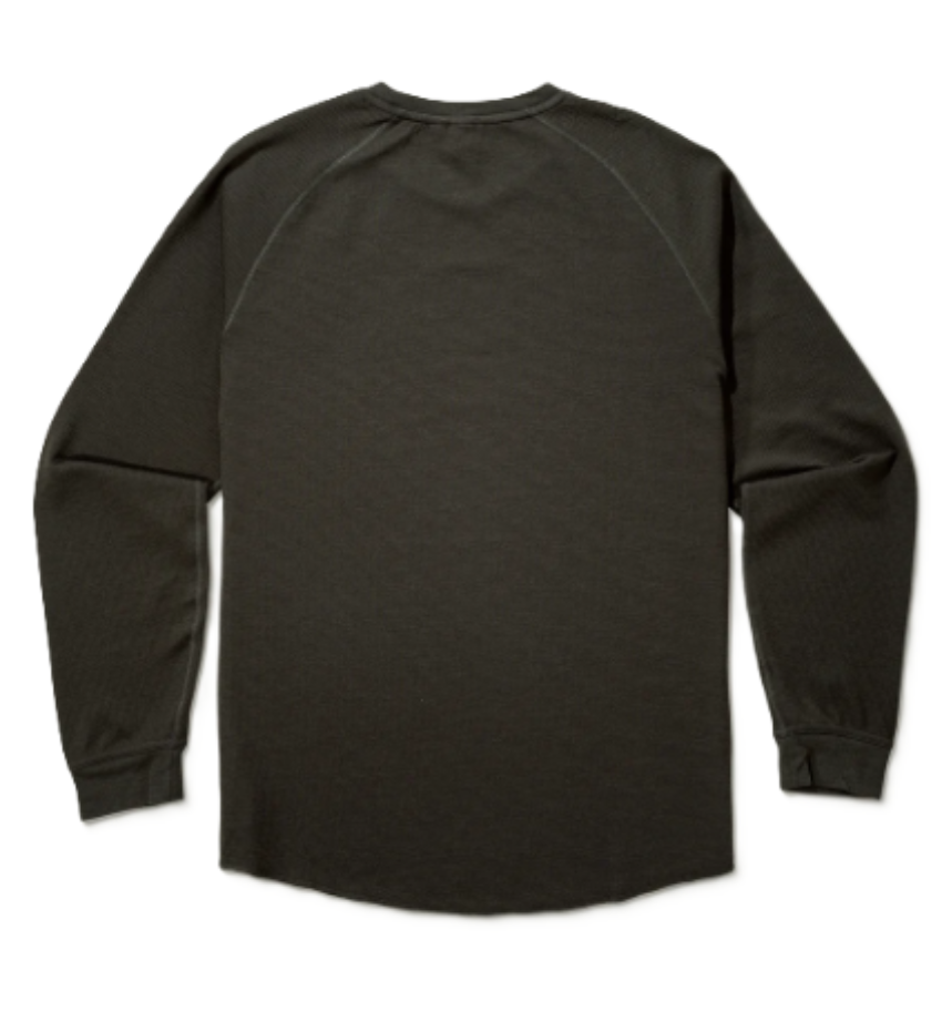 Marsh Wear Men's Surfside Waffle LS Shirt Raven