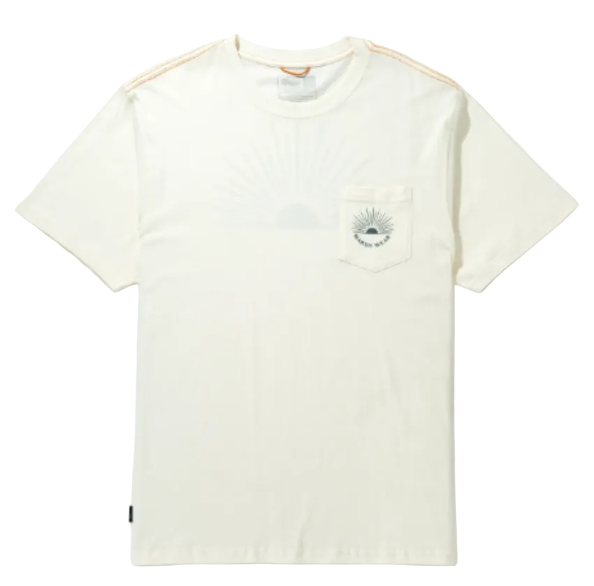 Marsh Wear Men's Tidelock SS Shirt Vintage White