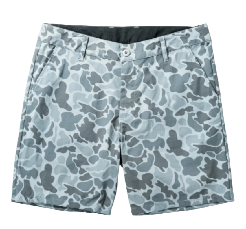 Marsh Wear Men's Prime Hagood Shorts Gray Mallard Camo