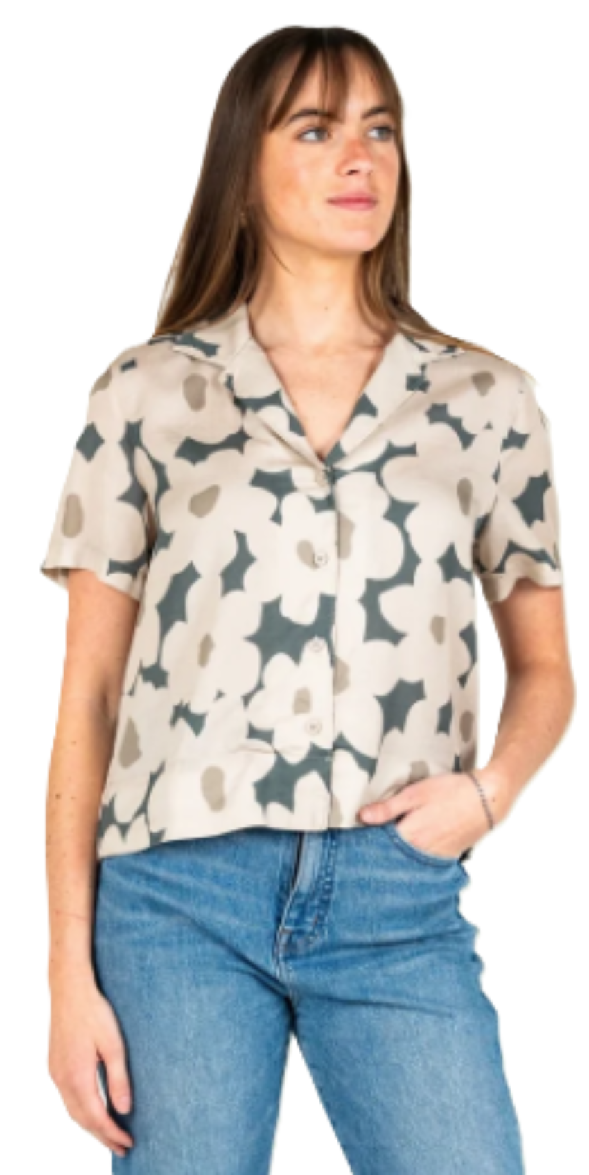 Marsh Wear Women's Hagood Boxcut SS Shirt Thyme