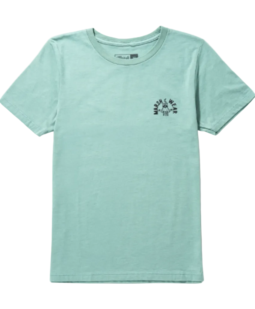 Marsh Wear Youth Campout SS Shirt Agate Heather