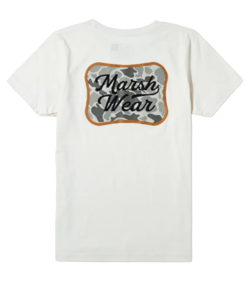 Marsh Wear Youth Roadside SS Shirt Natural Heather