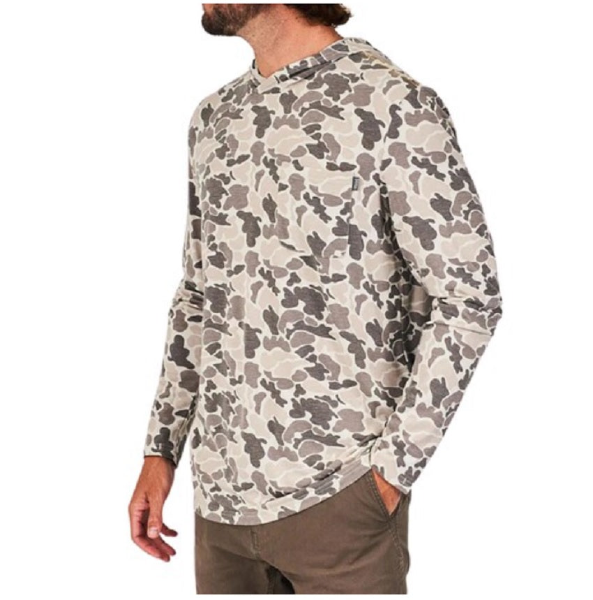 Marsh Wear Men's Buxton Tech Hoodie Stone Mallard Camo