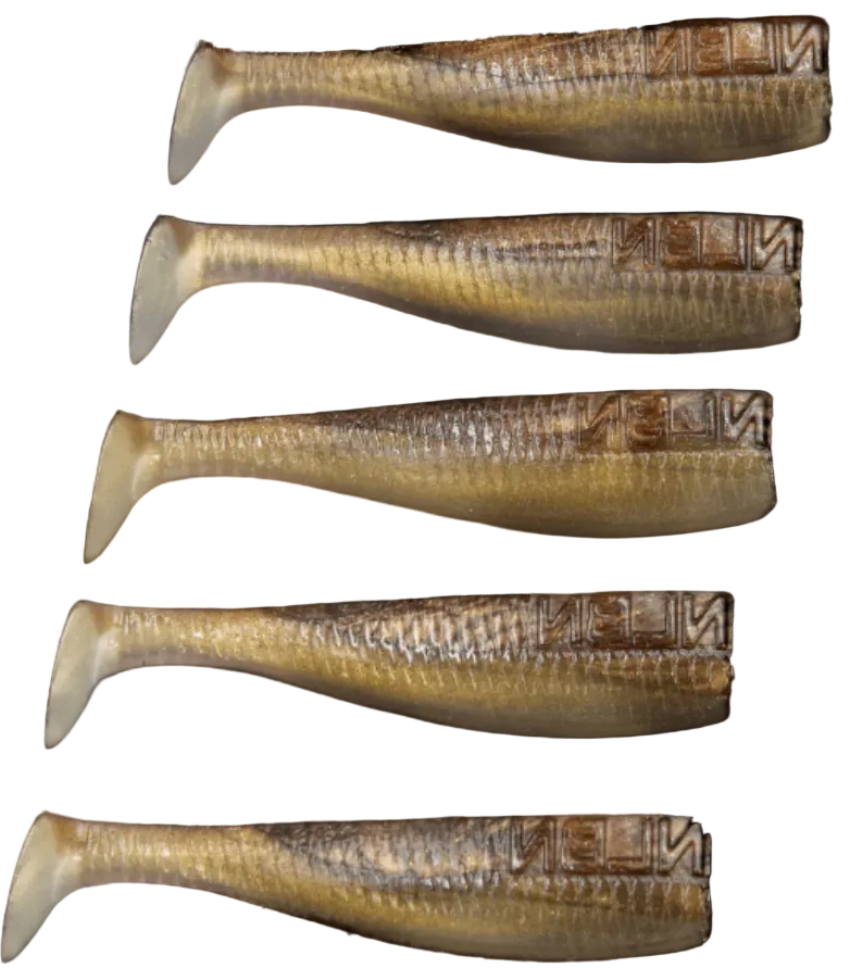 NLBN 3" 5pk Paddle Tail Twisted T