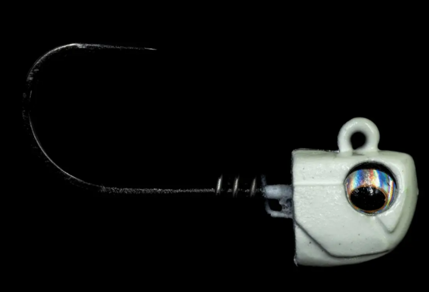 NLBN 3" Hot Heads Jig Heads 1/2oz 2pk Glow
