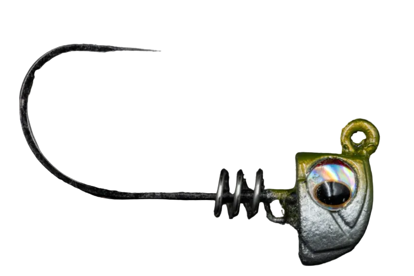 NLBN 3" Jig Heads 1/4oz 3pk Green Back
