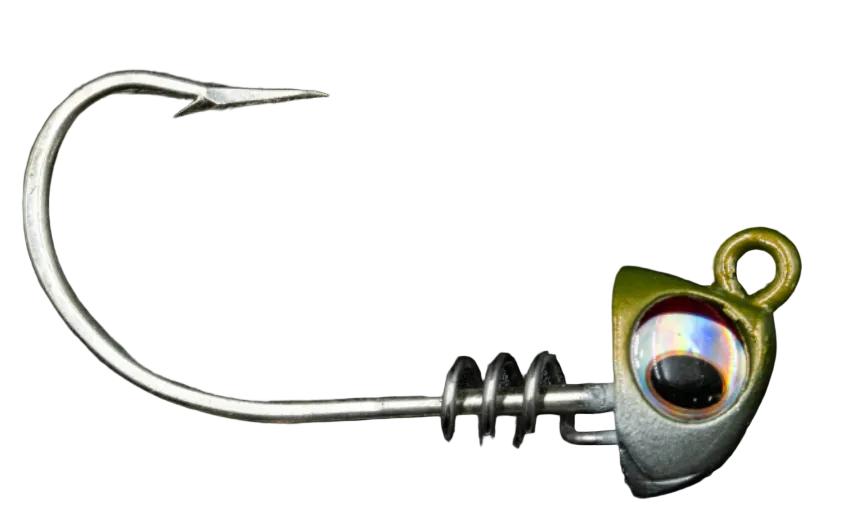 NLBN 5" Jig Heads 3/4oz 2pk Green Back