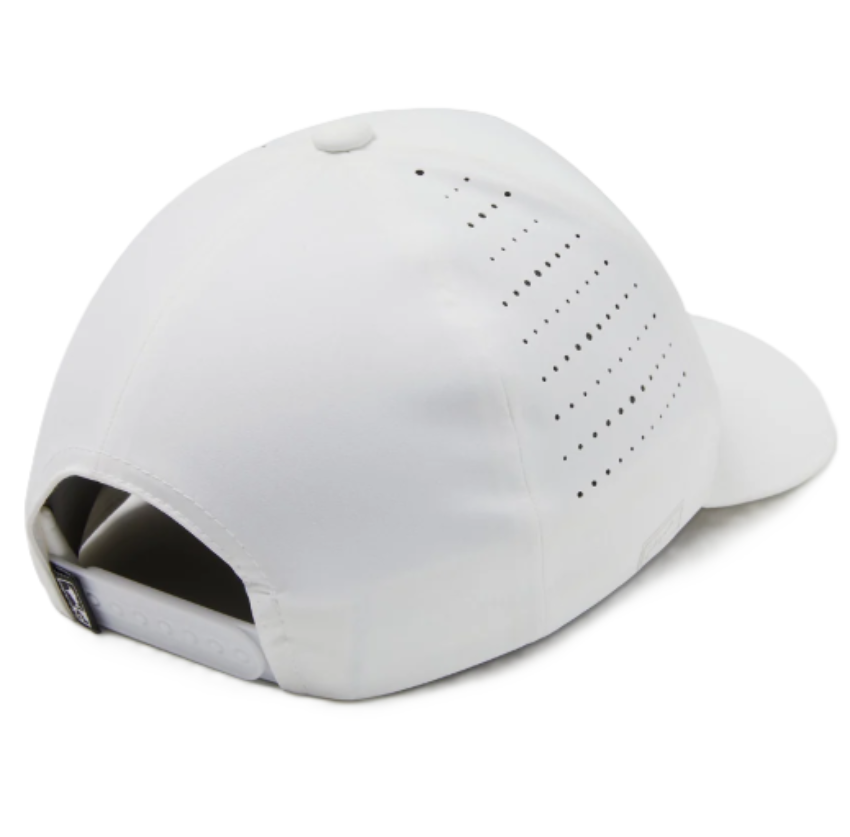 PELAGIC Alpha Flexfit Snapback Hat White