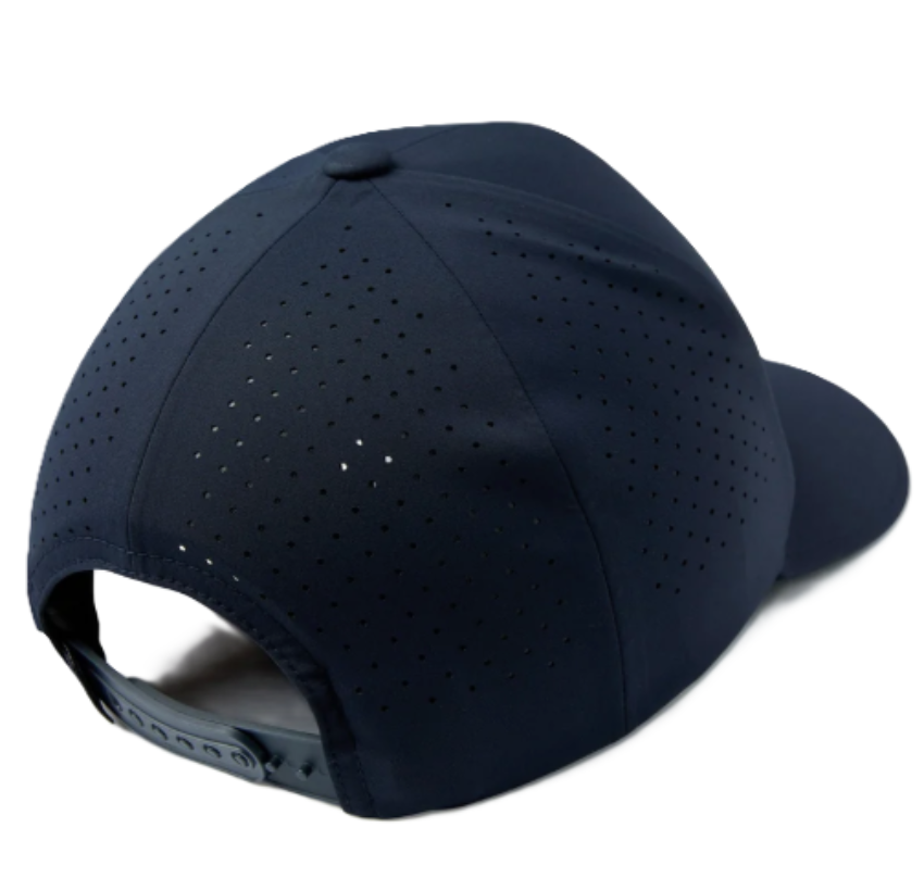 PELAGIC Flexfit Alpha Snapback Hat Dark Navy
