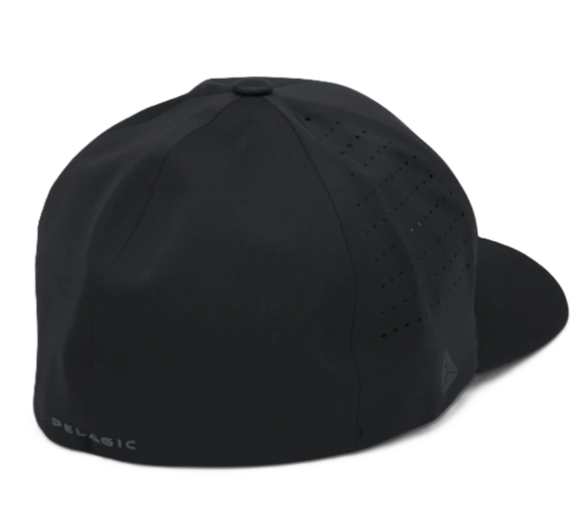 PELAGIC Flexfit Delta Icon Hat Black