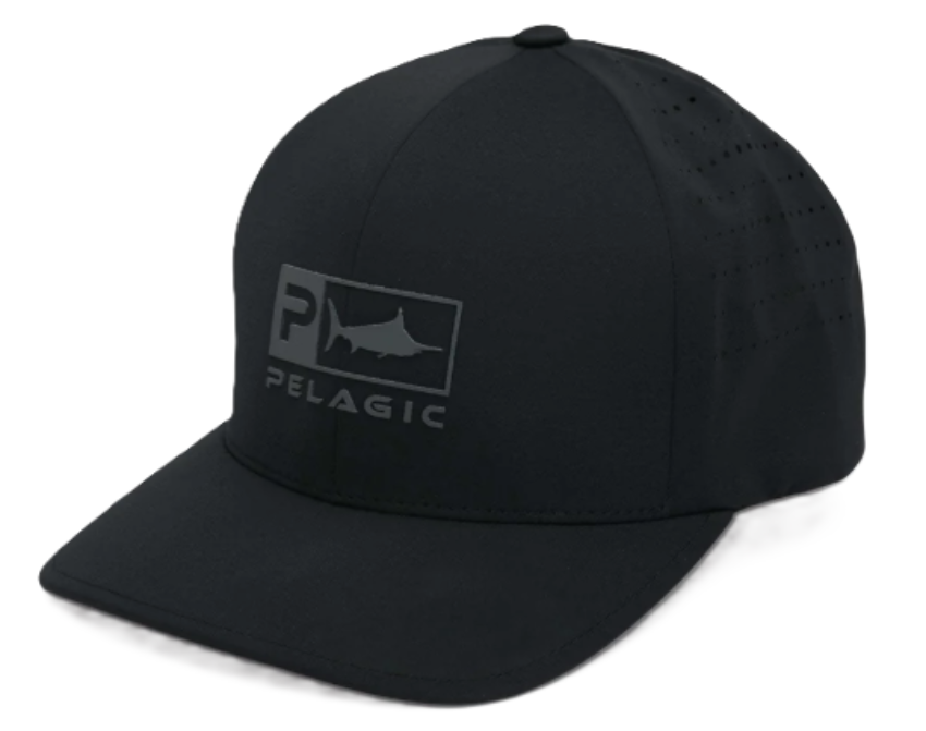PELAGIC Flexfit Delta Icon Hat Black