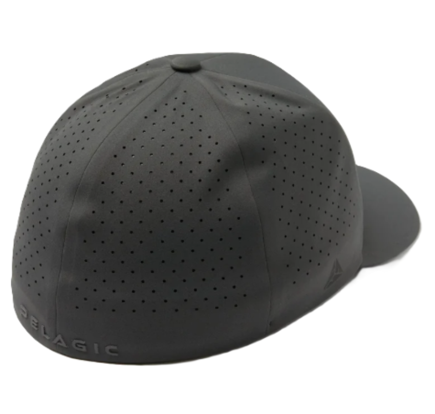 PELAGIC Flexfit Delta Icon Hat Graphite
