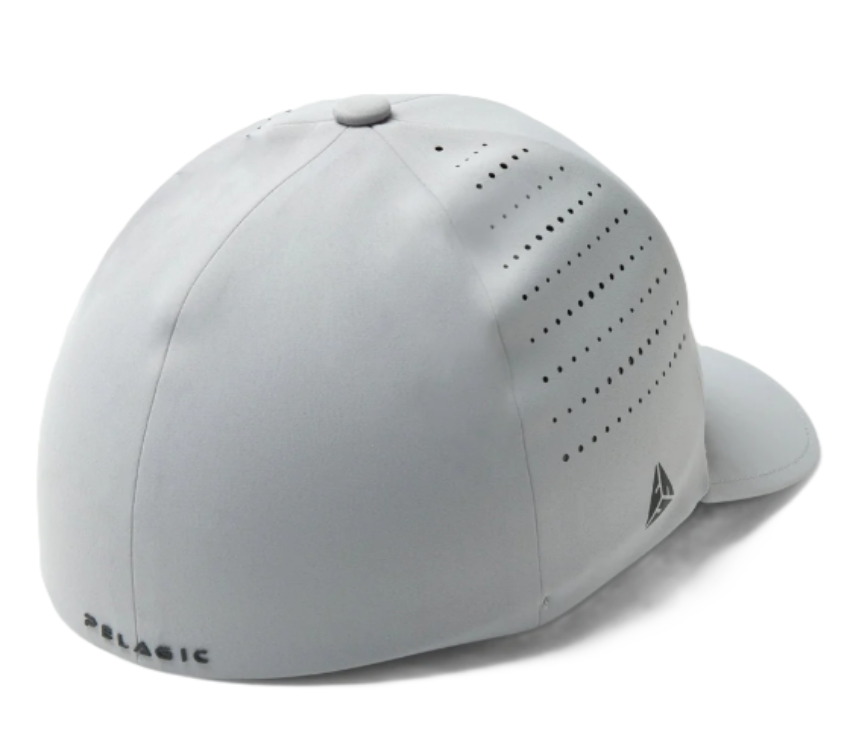 PELAGIC Flexfit Delta Icon Hat Light Grey
