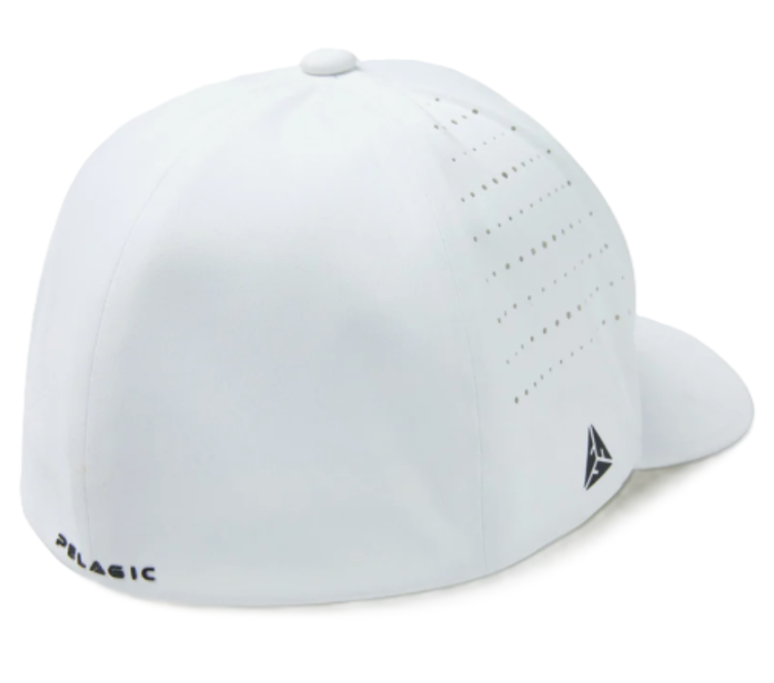 PELAGIC Flexfit Delta Icon White

