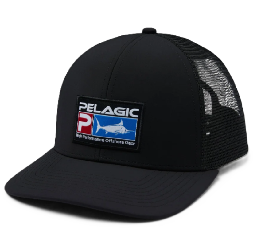 PELAGIC Flybridge Deluxe Hat Black
