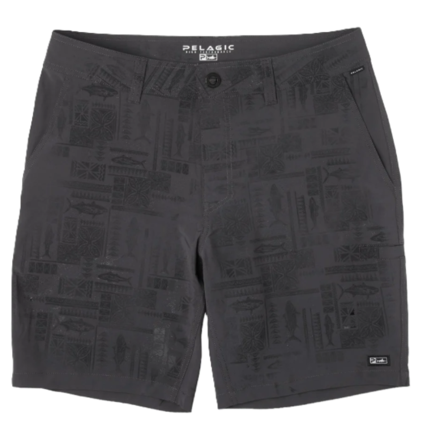 PELAGIC Mako Deep Sea Hybrid Shorts 19" Graphite