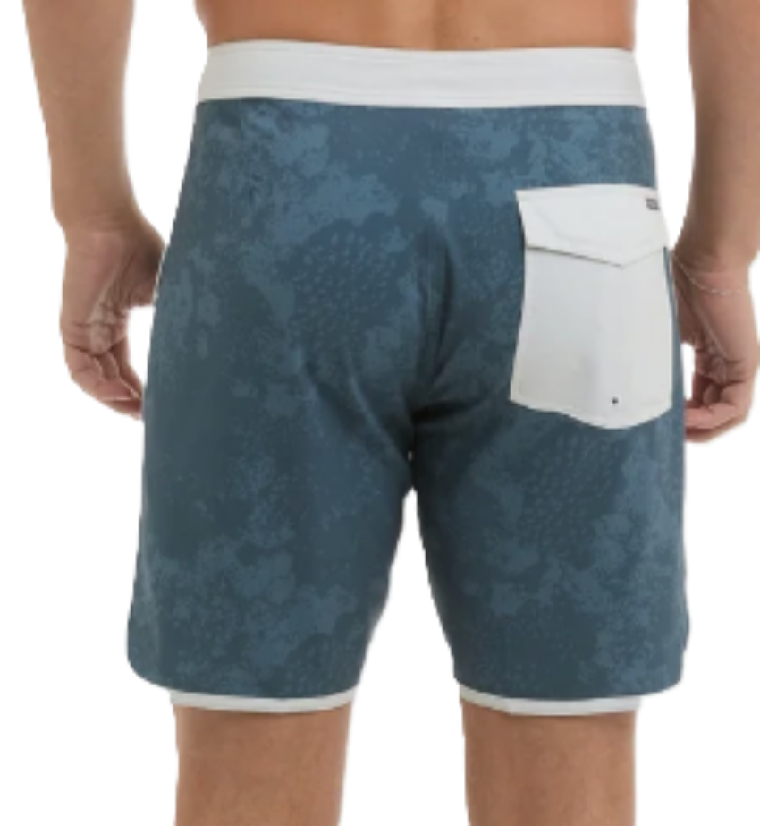 PELAGIC Men's High Spot Boardshorts 18" Petrol