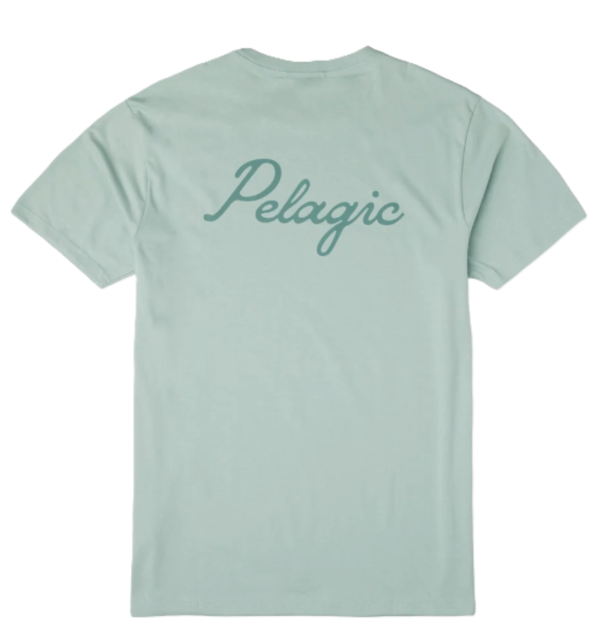 PELAGIC Men's Line In SS Shirt Sage
