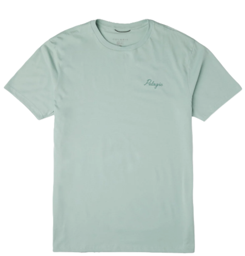 PELAGIC Men's Line In SS Shirt Sage