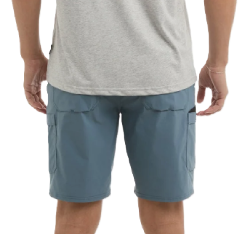 PELAGIC Men's Madeira Cargo Hybrid Shorts 20" Petrol