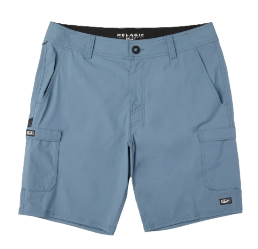 PELAGIC Men's Madeira Cargo Hybrid Shorts 20" Petrol