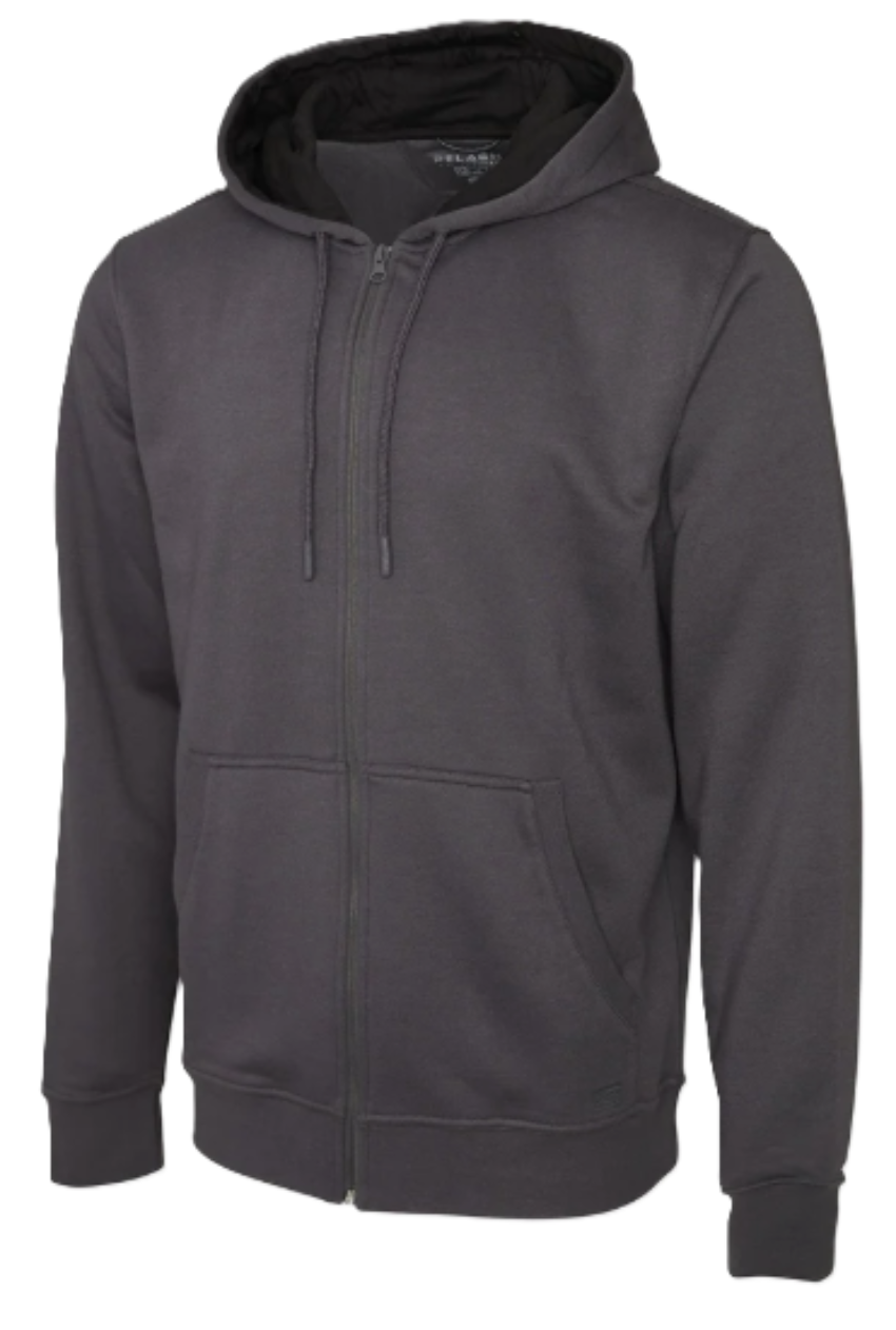 PELAGIC Men's Tanner Zip Fleece Hoodie Graphite

