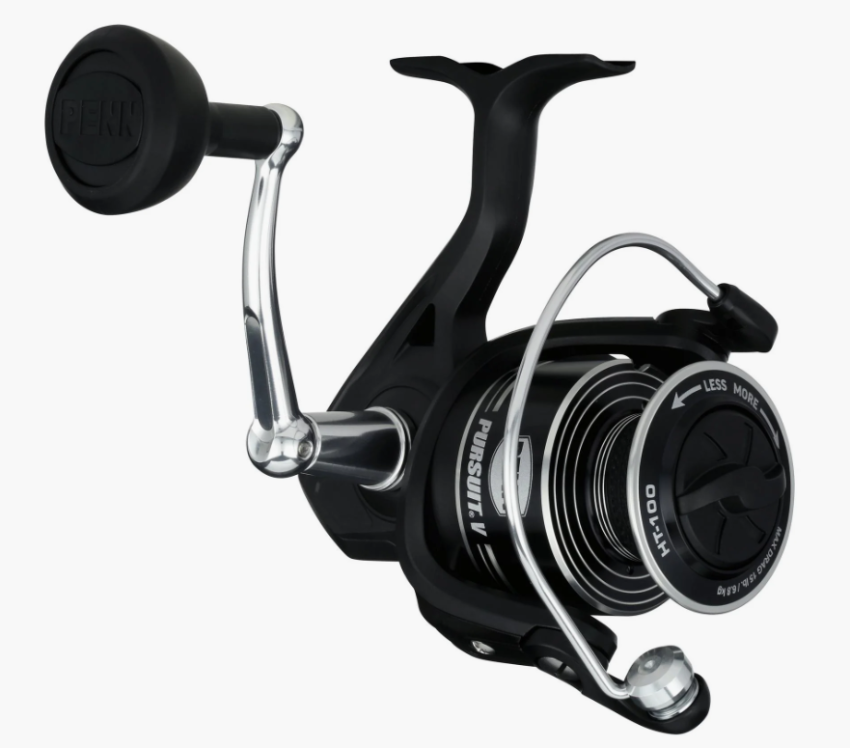 new penn spinning reel SSVII4500BLS Spinfisher VII The one size fits all line clip allows for easy line management when rigging lines or stowing your reel for the next adventure. Penn Pursuit V 5000 Spinning