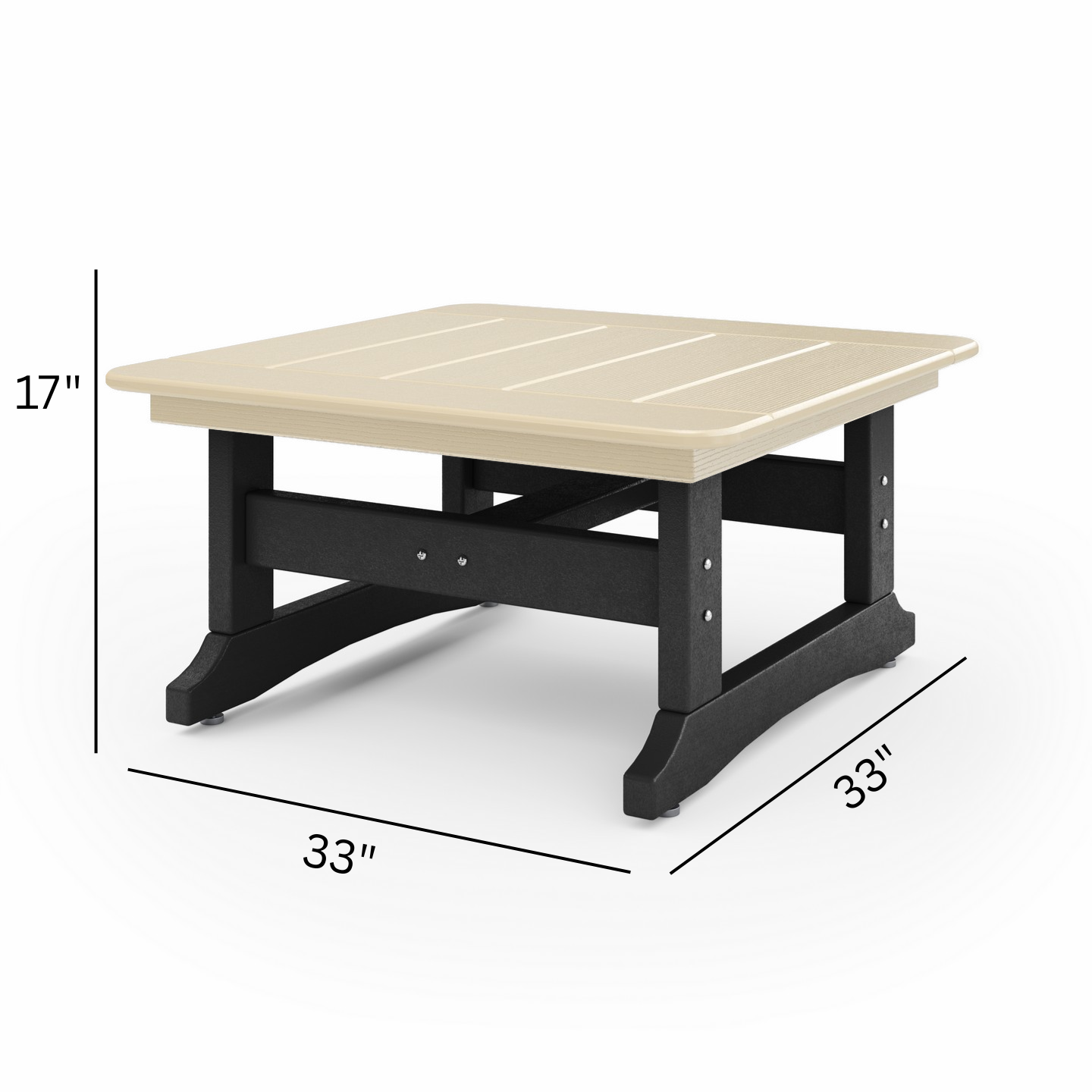 33" Savannah Square Coffee Table