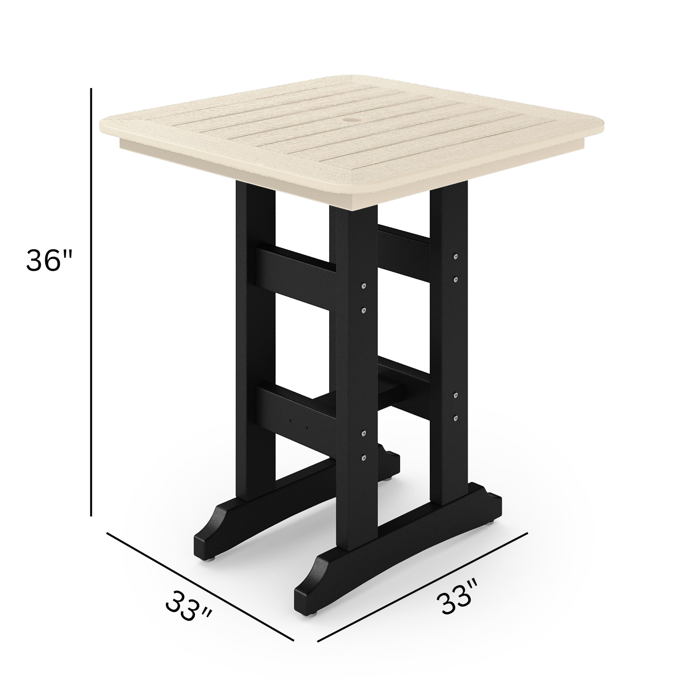 33 St. Simons Square Counter Table