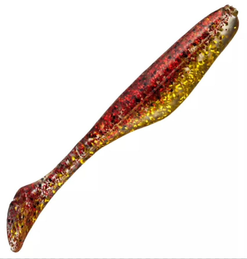 SaltWater Assassin Sea Shad Red/Gold Shiner