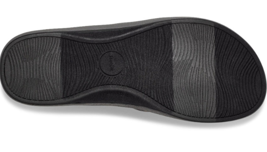 Sanuk Men's Cosmic Seas Mesh Sandals Dark Grey