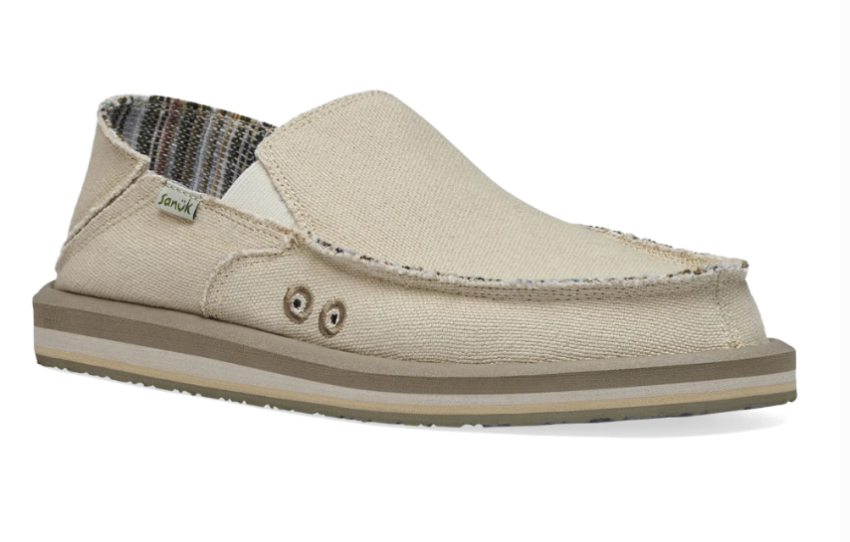 Sanuk Men's Donny Hemp Natural