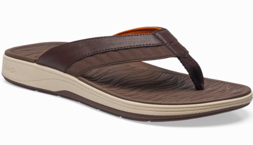 Sanuk Men's Surf Seeker Flip Flop Demitasse