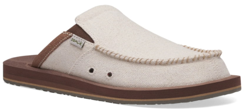 Sanuk Men's You Got My Back ST Hemp Sandal Natural