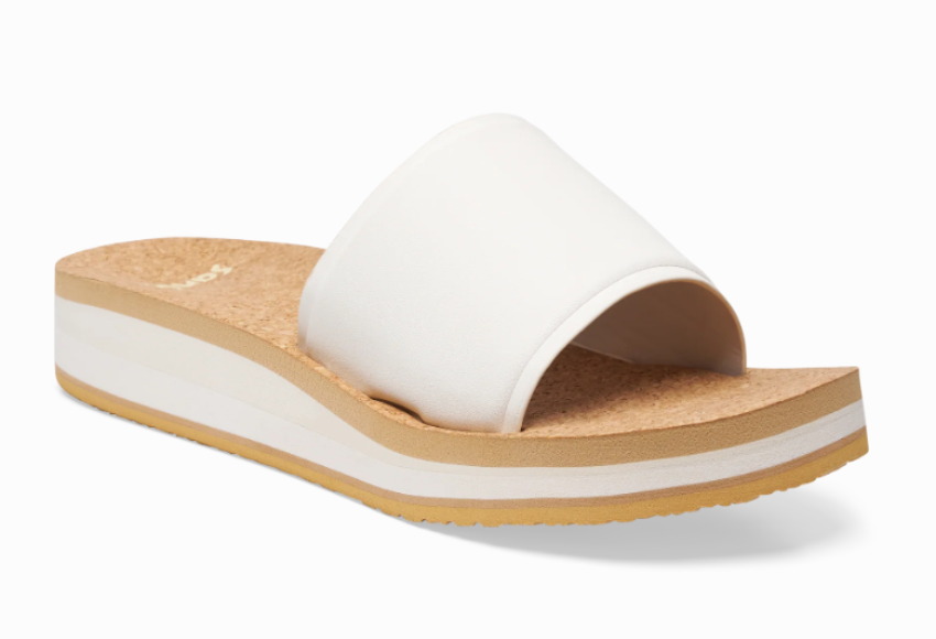 Sanuk Women's Highland Slide Marshmallow