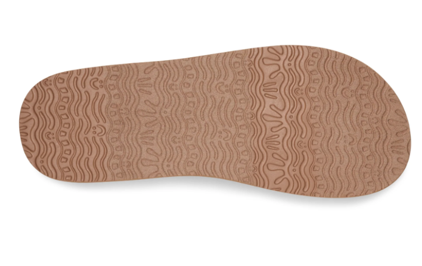 Sanuk Women's Yoga Paradise II Flip Flop Sage Paradise Palms