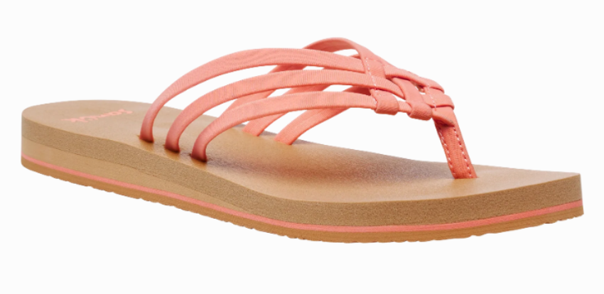 Sanuk Women's Yoga Sandy II Sandal Coral Haze