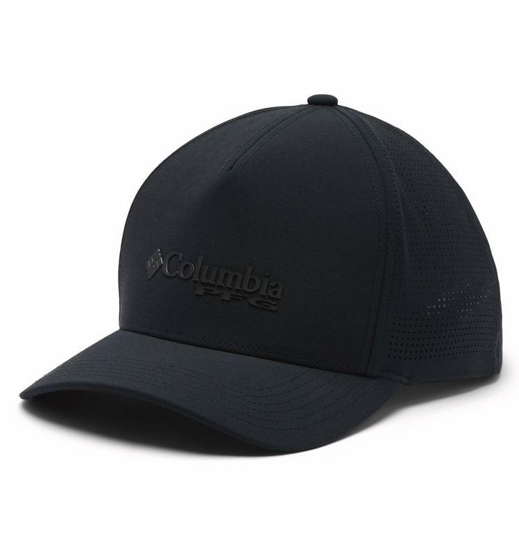 Columbia PFG Elite 3D Stretch Snap Back Cap (Black)